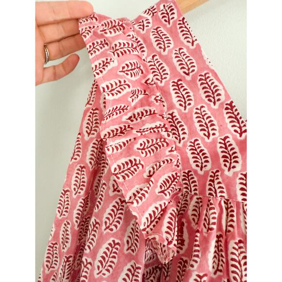 Emerson Fry | India Collection | NWT Emerson Fry Adelina Blouse in Rosey | Sz L - Picture 8 of 12